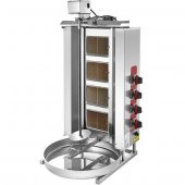 4 Radyanlı Üstten Motorlu Döner Ocağı - 1