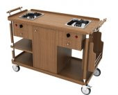 Çift Ocaklı Flambe Arabası thumbnail 1