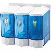 MİNİ SIVI SABUN DİSPENSERİ ÜÇLÜ 250 CC*3 PLX-3566-2 - 1