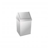 KROM ÇATI KAPAKLI ÇÖP KOVASI 6 LT PLX-3800-306 - 1