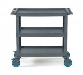 3 Raflı Plastik Servis Arabası thumbnail 4