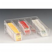 POŞET ÇAY STANDI AKRİLİK 5 GÖZLÜ - 1