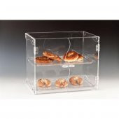 2 KATLI KAPAKLI,POLYCARBONAT TEPSİLİ TEŞHİR STANDI - 1