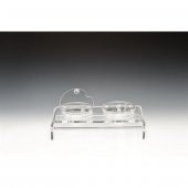 2'Lİ CAM KASELİ,KAPAKLI,KALIN AKRİLİK TEŞHİR STANDI thumbnail 1