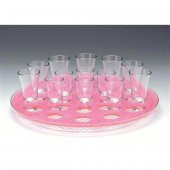 34 CM YUVARLAK POLYCARBONAT TEPSİLİ, 21 'Lİ ŞAT SERVİSİ ZCP 312-P thumbnail 2