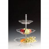 3 KATLI PAPATYA MODEL AKRİLİK STAND (ŞEFFAF) - 2
