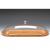 AHŞAP ALTLI OVAL FANUS - 1