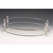 60X40 AKRİLİK, KULPLU TEŞHİR STANDI/OVAL - 1