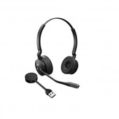 Jabra Engage 55 Duo USB-A Kulak Üstü Siyah Bluetooth Kulaklık - 1