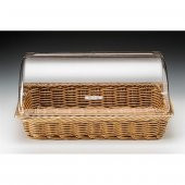 POLYCARBONAT KAPAKLI,SEPETLİ FANUS 56X36 CM - 1