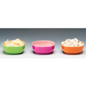 RENKLİ OVAL BAMBU ÇEREZLİK-PEMBE-ORANJ-YEŞİL WHR 2134 - 1