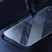 Baseus 0.3mm Crystal Shatter iPhone 14 Pro 6.1 Full Tempered Ekran Koruyucu 2 Adet Set thumbnail 4