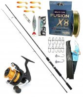 Shimano FX XT 2.70m 14-40gr Shimano Fx 4000 8 Örgü Mix Olta Seti - 1