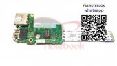 OrijinalLenovo B570 20093 USB Ethernet Lan Port Board - 1