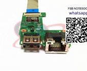 OrijinalLenovo B570 20093 USB Ethernet Lan Port Board - 2