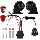 Yeni Nesil Kumandalı 10 Sesli Profesyonel Araç Kornası - 1