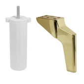 Logan 6'lı Set Mobilya Tv Ünitesi Konsol Koltuk Kanepe Destek Ayağı 19 Cm Altın Ayakları M8 thumbnail 9