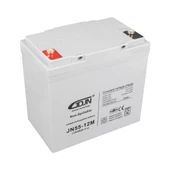 GDJN JN12V55 12 VOLT -  55 AMPER TEKERLEKLİ ENGELLİ ARAÇ AKÜSÜ (13 X 21.5 X 22.5 MM) - 1