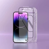Vendas iPhone 15 Pro Max Uyumlu AF Elektro Kaplama hidrofobik Dust Proof Tempered Cam Ekran Koruyucu 2 Adet Set - 9