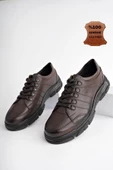 Muggo Harbin Garantili Erkek Günlük Klasik Hakiki Deri Kışlık Casual Ayakkabı - 7