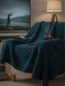 Ekstra Kalın Peluş Wellsoft Battaniye Tek Kişilik 100x170 cm - 8