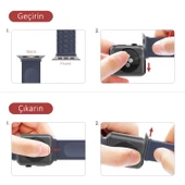 Apple Watch Kordon Watch Kayış  38-40-41mm Uyumlu Alerjen İçermez WA03 - 10