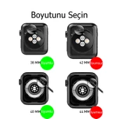Apple Watch Kordon Watch Kayış  38-40-41mm Uyumlu Alerjen İçermez WA03 - 2