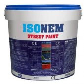 İsonem Street Paint Asfalt Ve Beton Zemin Boyası 18 Kg Beyaz - 1