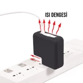 Şarj Aleti Silikon Kılıfı Macbook Air Pro Magsafe 1-2 45W ve 70W ile Uyumlu - 11