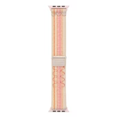 Vendas Apple Watch 7 45mm Uyumlu Cırt Bantlı Hasır Kordon Strap Kayış ( Saat Değildir ) - 5