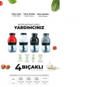 Alveon Elektrikli Mutfak Rondosu | Gri | Paslanmaz | Elektrikli Rondo - 3