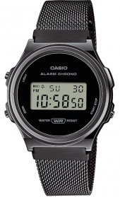 Casio A171WEMB-1ADF Unisex Kol Saati - 1
