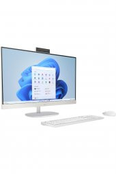 HP 27-CR0002NT i7-1355U 8GB RAM 512GB SSD 27 inç FHD Windows 11 Home All in One Beyaz 898B2EA - 2