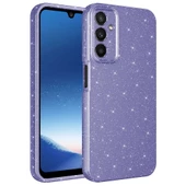 Samsung Galaxy A24 Kılıf Simli Silikon Lüks Kapak thumbnail 6