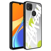 Xiaomi Redmi 9C Kılıf Aynalı Desenli Kamera Korumalı Parlak Mirror Kapak - 5