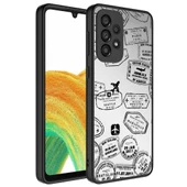 Samsung Galaxy A33 5G Kılıf Aynalı Desenli Kamera Korumalı Parlak Mirror Kapak - 7