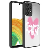Samsung Galaxy A33 5G Kılıf Aynalı Desenli Kamera Korumalı Parlak Mirror Kapak - 3