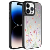 Apple iPhone 14 Pro Max Kılıf Aynalı Desenli Kamera Korumalı Parlak Mirror Kapak - 4