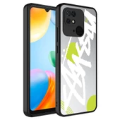 Xiaomi Redmi 10C Kılıf Aynalı Desenli Kamera Korumalı Parlak Mirror Kapak - 5