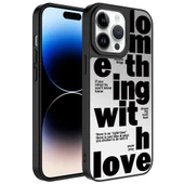 Apple iPhone 14 Pro Max Kılıf Aynalı Desenli Kamera Korumalı Parlak Mirror Kapak - 10