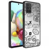 Samsung Galaxy A51 Kılıf Aynalı Desenli Kamera Korumalı Parlak Mirror Kapak - 7
