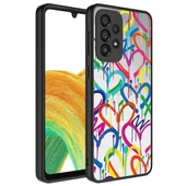 Samsung Galaxy A33 5G Kılıf Aynalı Desenli Kamera Korumalı Parlak Mirror Kapak - 4