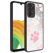 Samsung Galaxy A33 5G Kılıf Aynalı Desenli Kamera Korumalı Parlak Mirror Kapak - 8