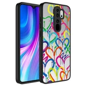 Xiaomi Redmi Note 8 Pro Kılıf Aynalı Desenli Kamera Korumalı Parlak Mirror Kapak - 4