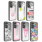 Samsung Galaxy A54 Kılıf Aynalı Desenli Kamera Korumalı Parlak Mirror Kapak - 2