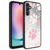 Samsung Galaxy A54 Kılıf Aynalı Desenli Kamera Korumalı Parlak Mirror Kapak - 7