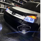 Peugeot Partner 2 2002-2008 Uyumlu Üniversal Astra H lip Esnek Ön Lip 2 Parça Tampon Altı Dil Karlık Ön Ek - 7