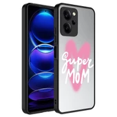 Xiaomi Poco X5 Pro Kılıf Aynalı Desenli Kamera Korumalı Parlak Mirror Kapak - 3