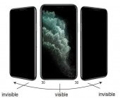 Apple iPhone 11 Pro Kolay Uygulama Aparatlı 5D Magic Privacy Hayalet Cam Ekran Koruyucu - 4