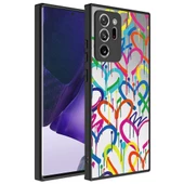 Samsung Galaxy Note 20 Ultra Kılıf Aynalı Desenli Kamera Korumalı Parlak Mirror Kapak - 4